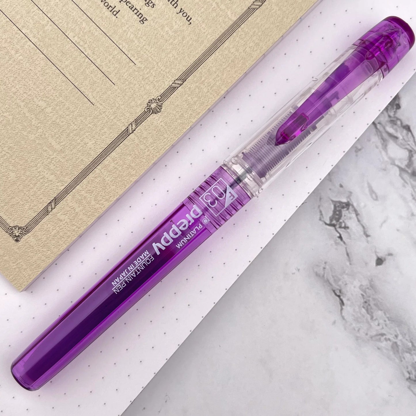Preppy Fountain Pens - Purple
