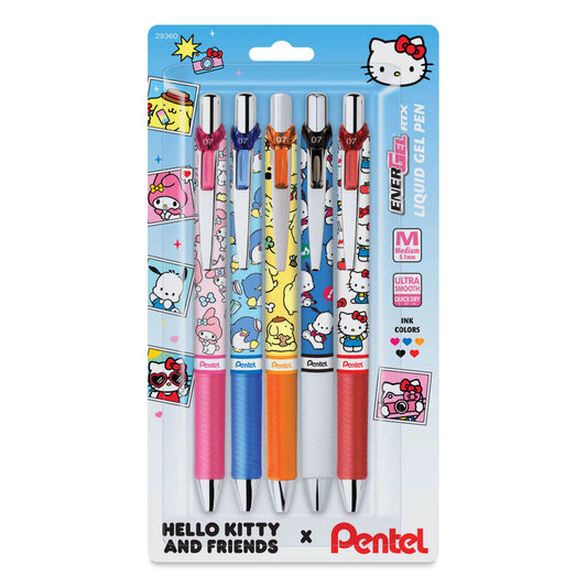 Pentel x Hello Kitty - RTX Boligrafo de Gel Set