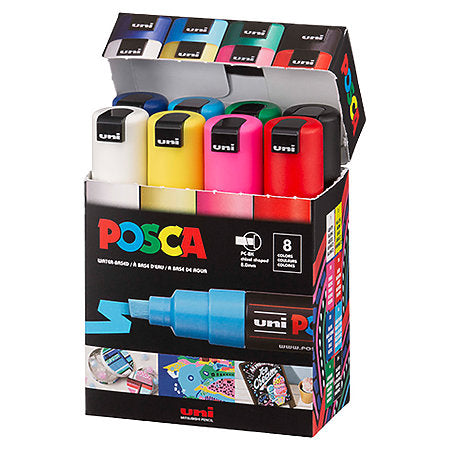 POSCA - Set de Colores Básicos (8)