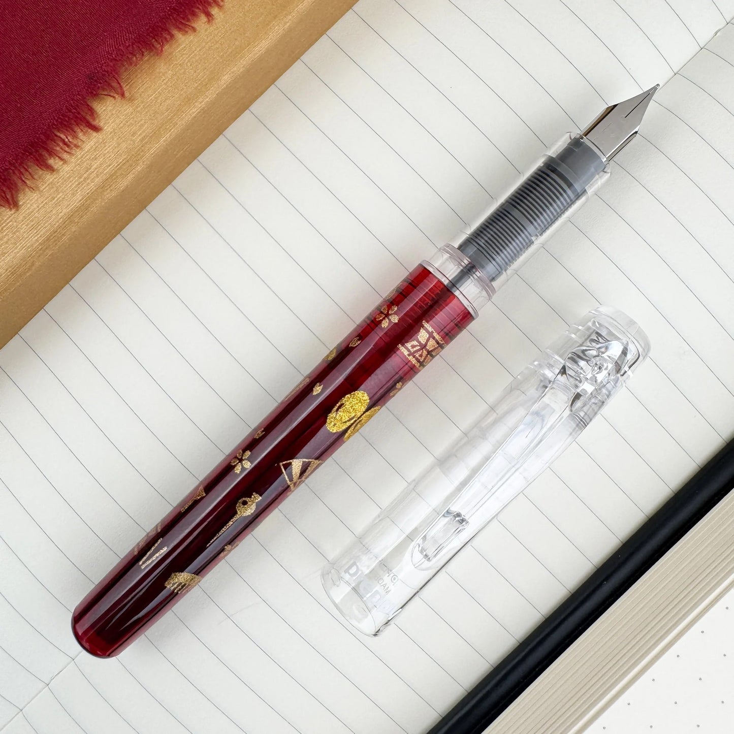 Platinum Preppy Wa Modern Maki-e Fountain Pen - Geisha no Kodougu (Edición Limitada)
