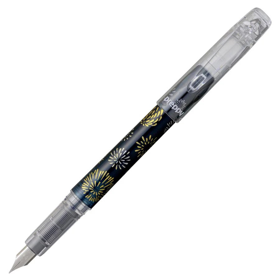 Platinum Preppy Wa Modern Maki-e Fountain Pen - Hanabi (Edición Limitada)