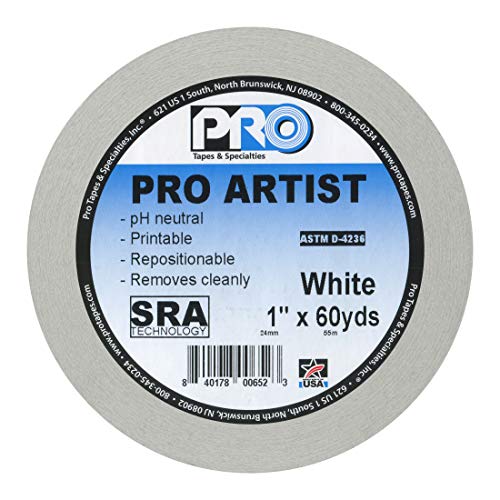 PRO ARTIST PAPER - Tape White