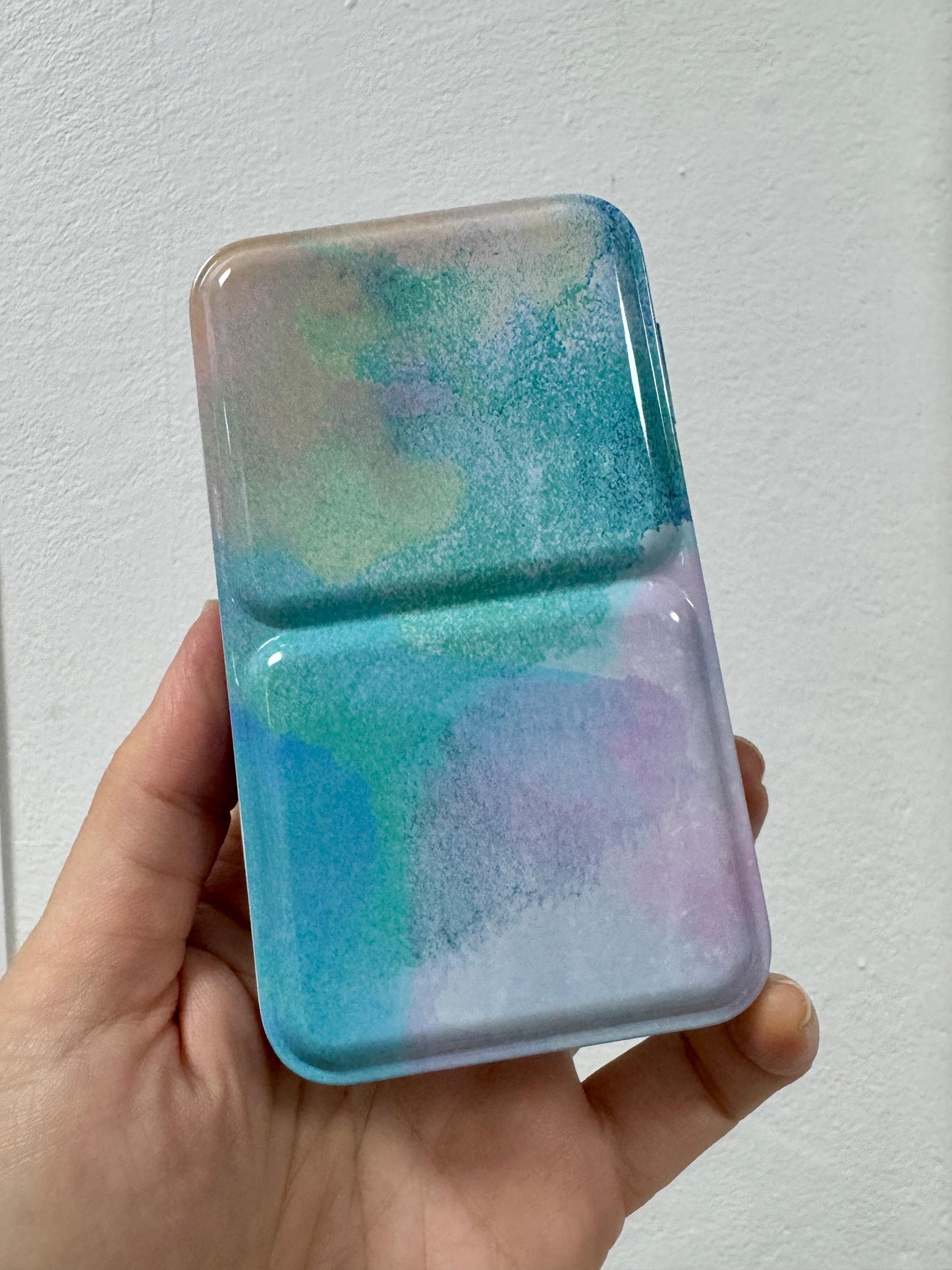 Watercolor Metal Box
