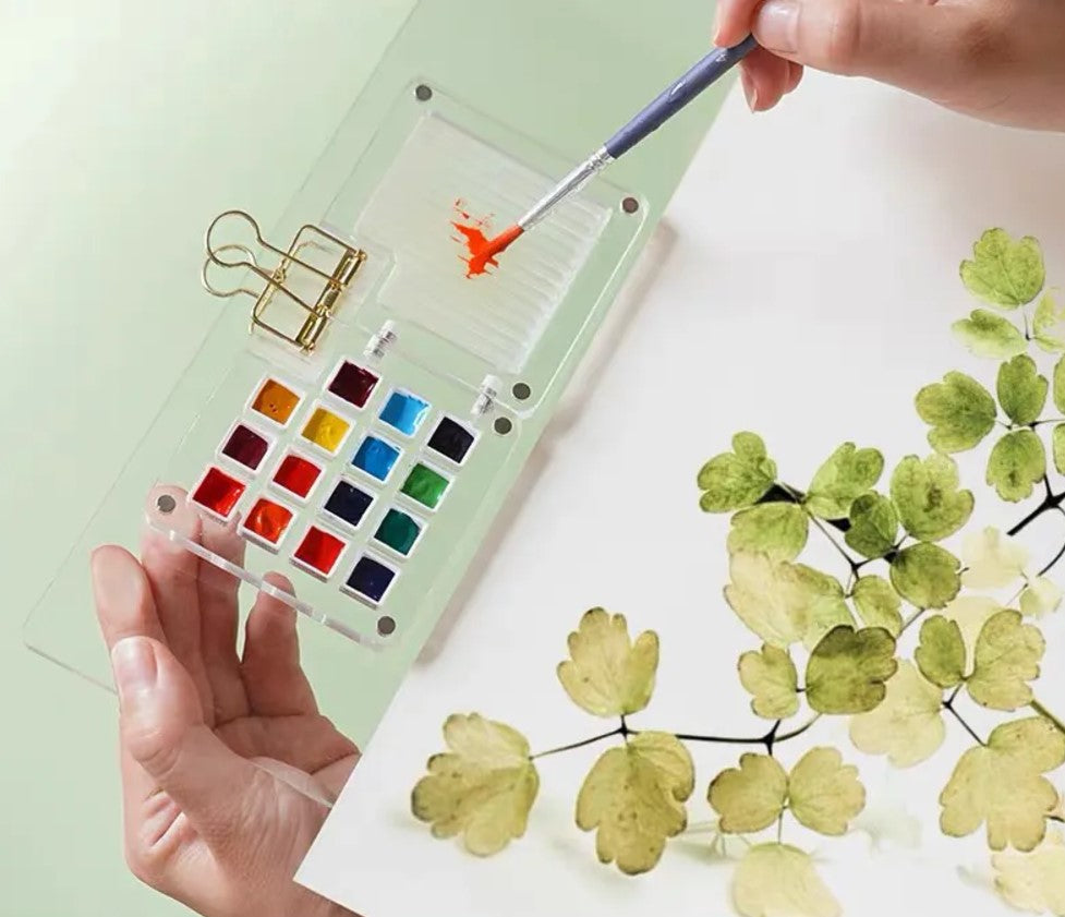 ACRYLIC PALETTE - Paleta acrílica para Acuarela Portatil