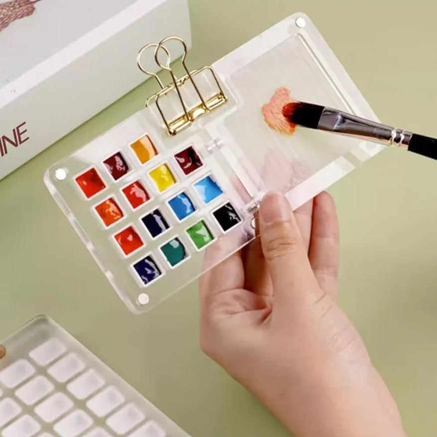 ACRYLIC PALETTE - Paleta acrílica para Acuarela Portatil