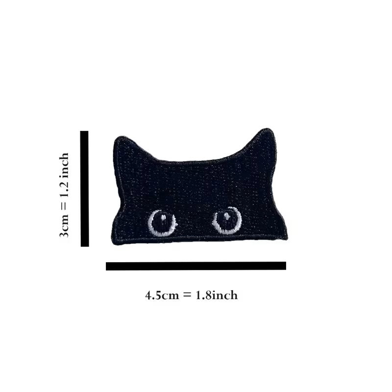 Parches Autoadhesivos - Gato Negro