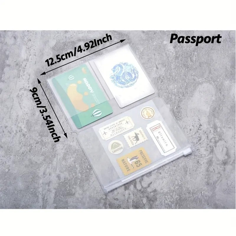 Estuche PVC con Zipper para Almacenamiento