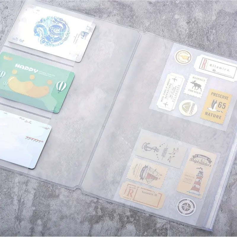 Estuche PVC con Zipper para Almacenamiento
