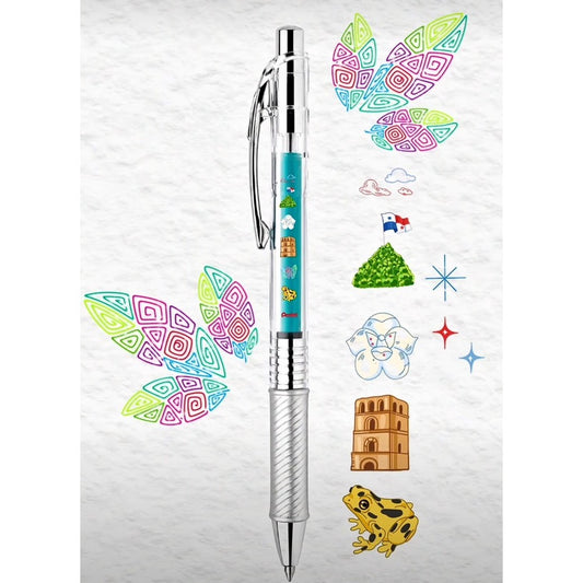 Pentel EnerGel PANAMÁ - Retráctil - Tinta de Gel - 0.7mm
