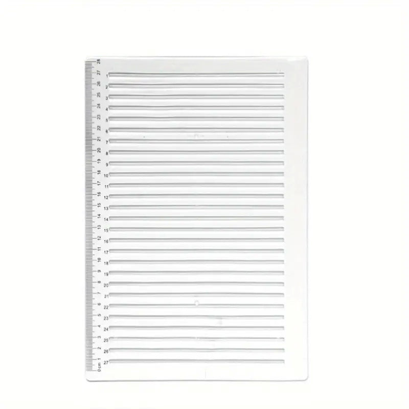 Transparent Template for Calligraphy