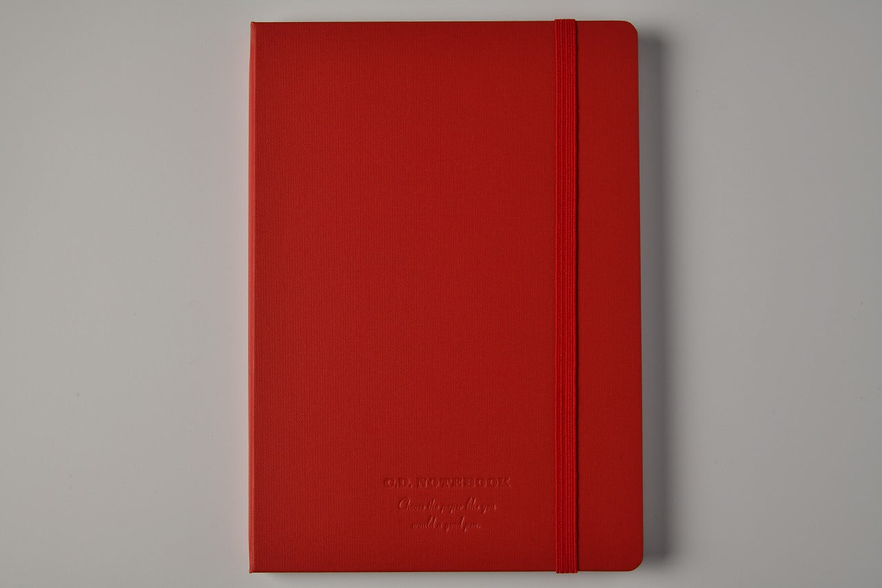 Apica Premium Notebook - Tapa Dura - A5 - Cuadriculado - Red