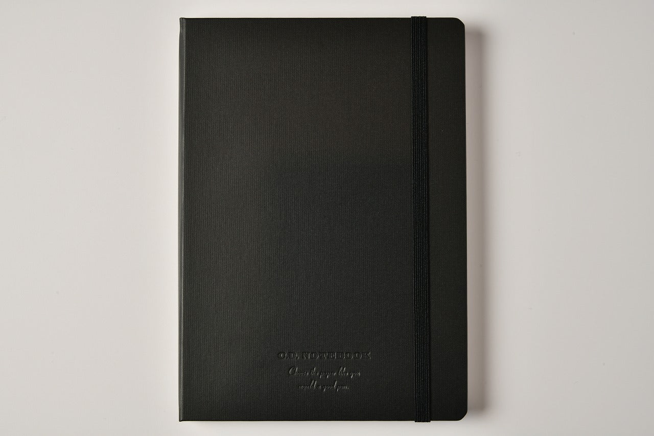 Apica Premium Notebook - Tapa Dura - A5 - Hojas en Blanco - Black