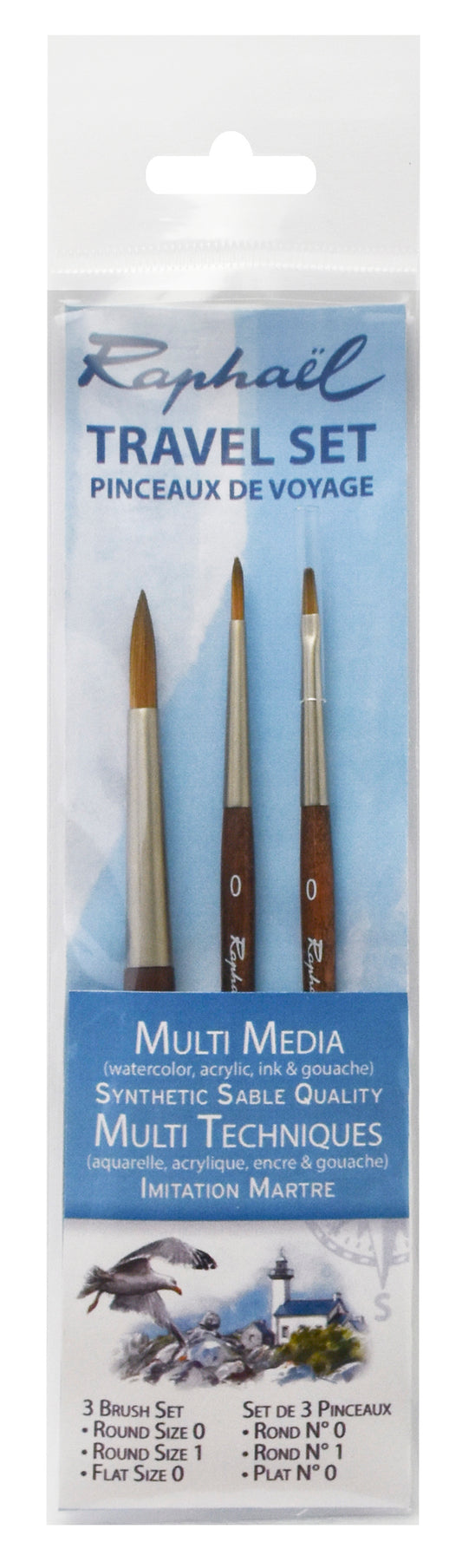 Raphael Travel Brush Sets (Pinceles)