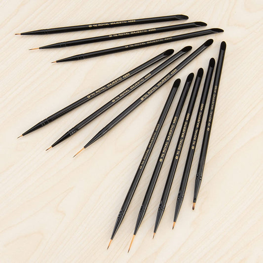 ROYAL BRUSH - Pinceles de detalles - Set de 11 pinceles