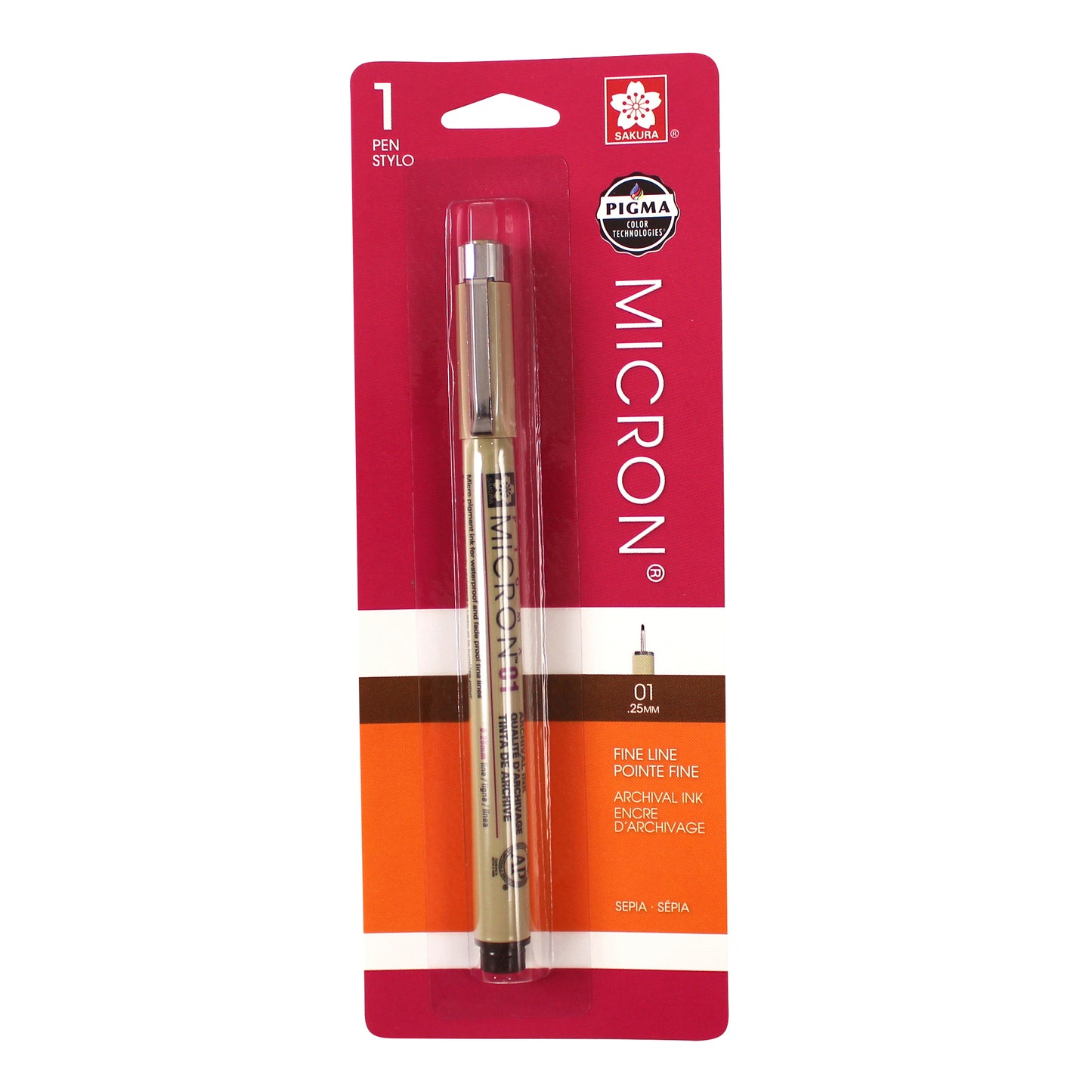 SAKURA - Pigma Micron Pens 01 (0.25mm)