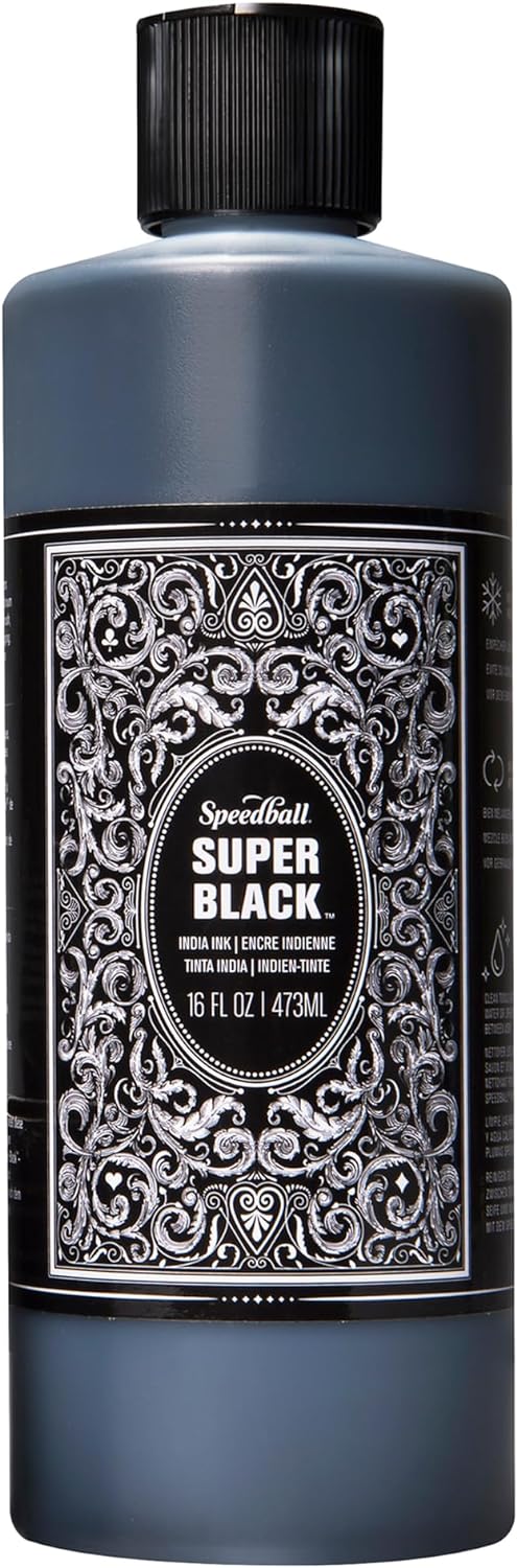 SPEEDBALL - Super Black India Ink