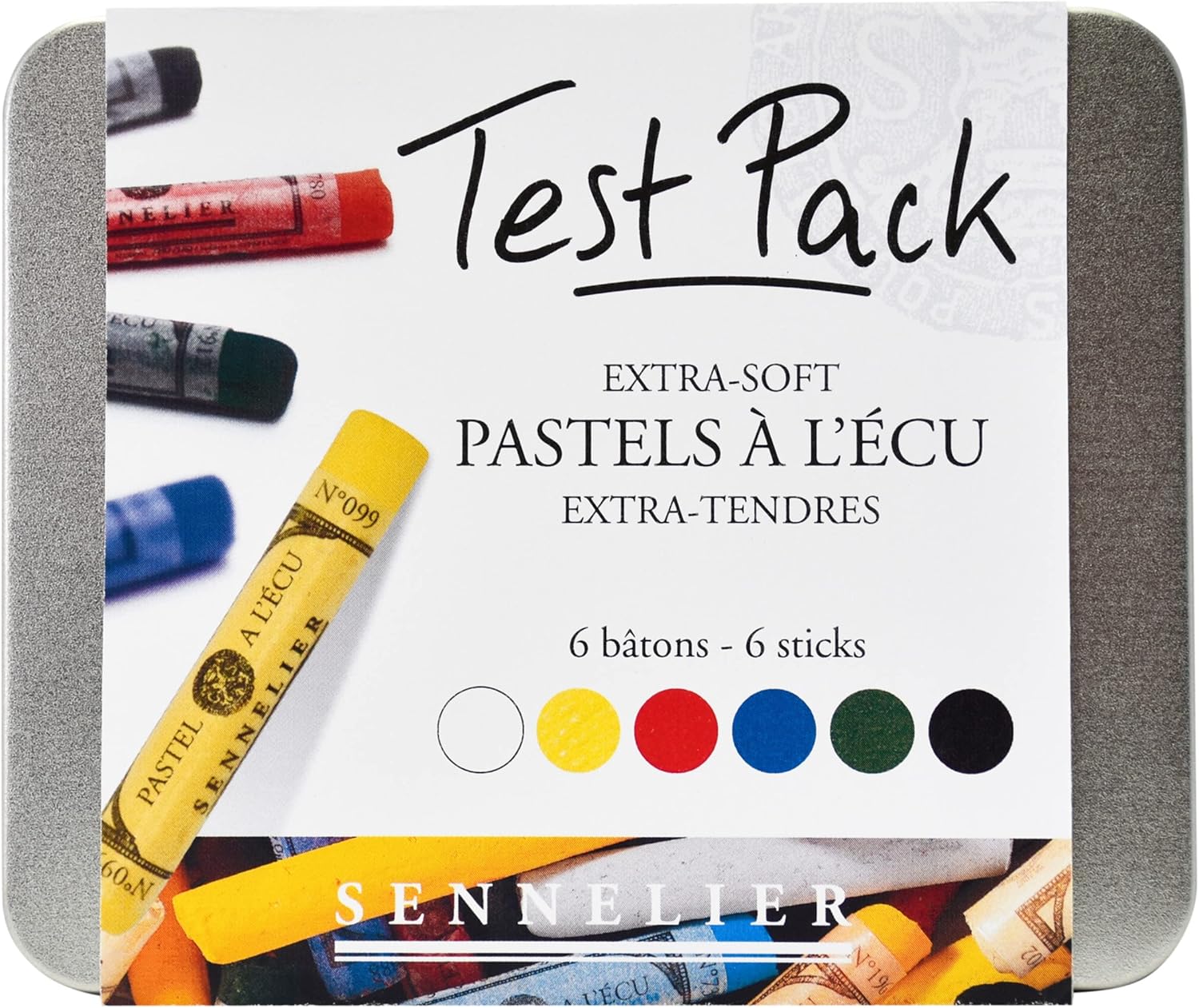 Sennelier Extra Soft Pastel - Matita Pastello Morbida, Tonalità Stone Grey 951, Alta Qualità, Per Artisti