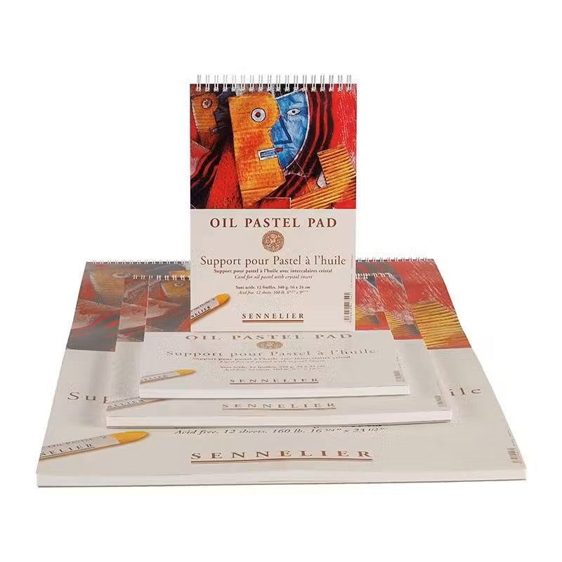 Sennelier Oil Pastel Card - Oil Pastel Notebooks