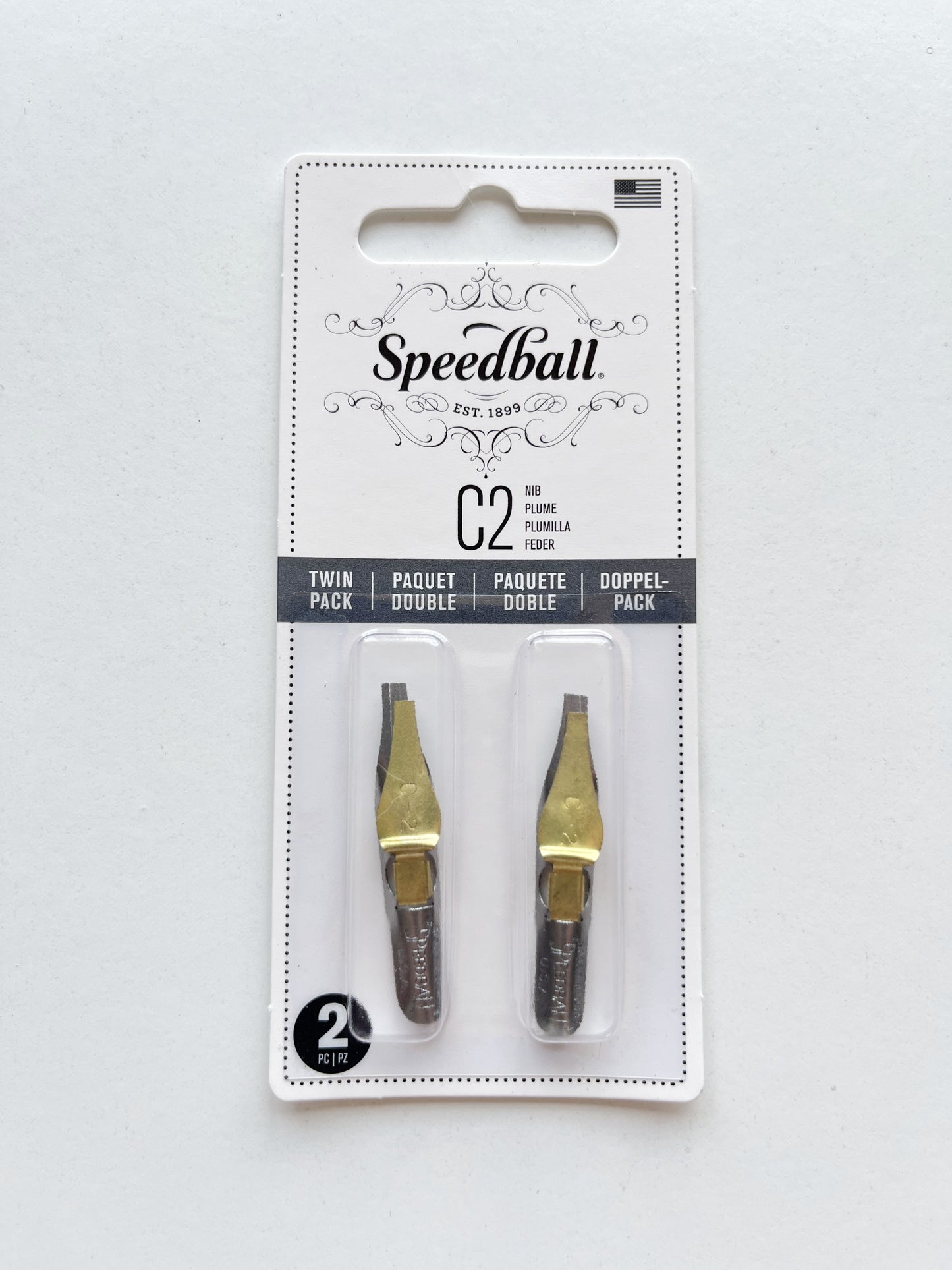 SPEEDBALL - Hunt Serie C - (Plumilla Punta Plana) - Set de 2 unidades