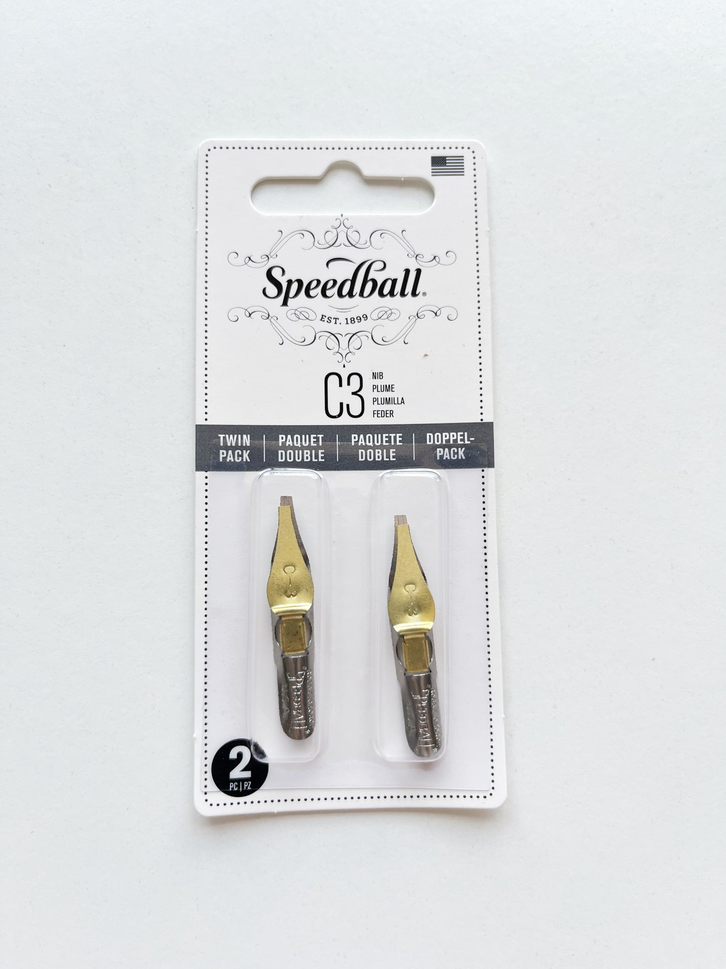 SPEEDBALL - Hunt Serie C - (Plumilla Punta Plana) - Set de 2 unidades