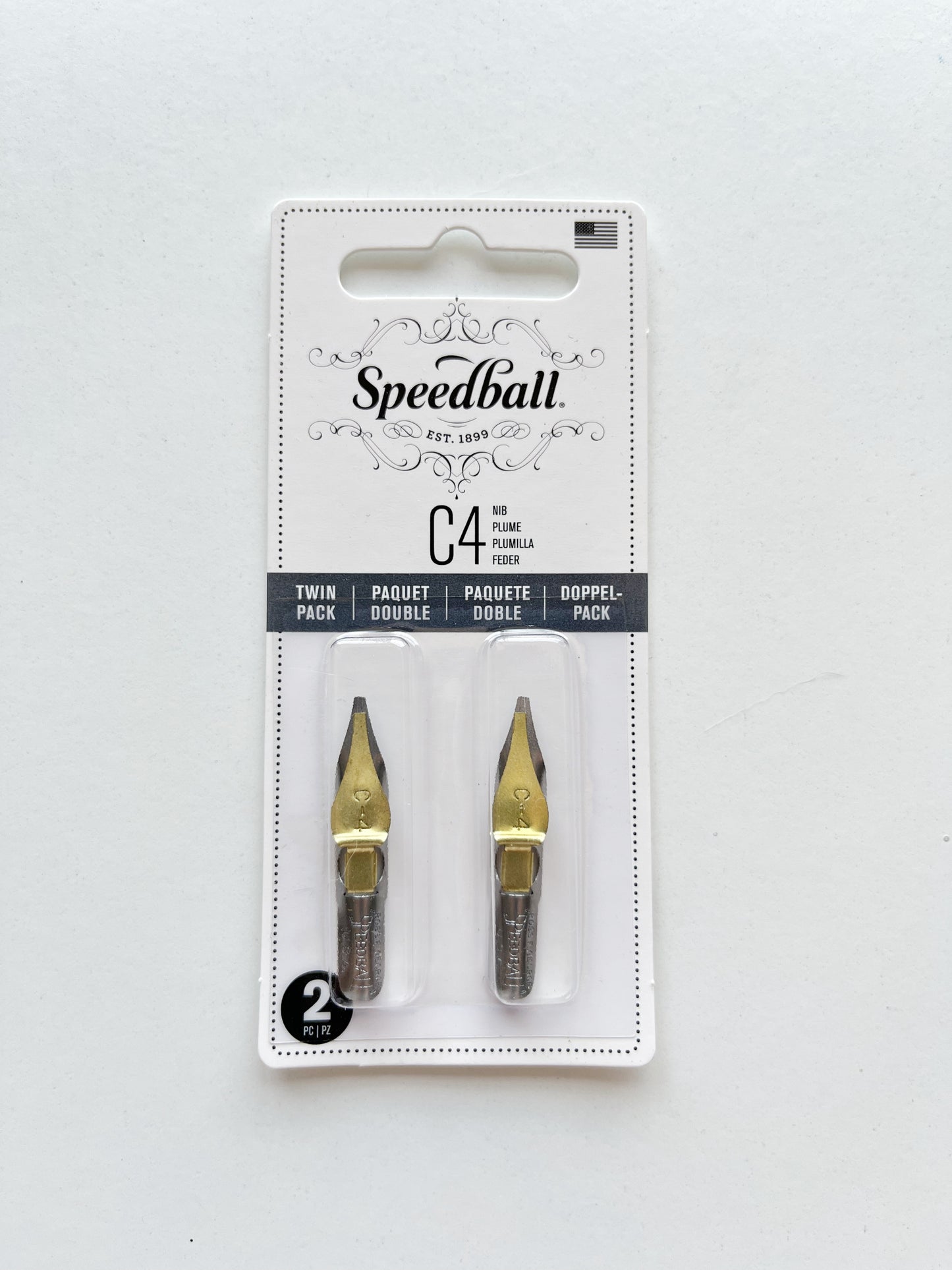 SPEEDBALL - Hunt Serie C - (Plumilla Punta Plana) - Set de 2 unidades