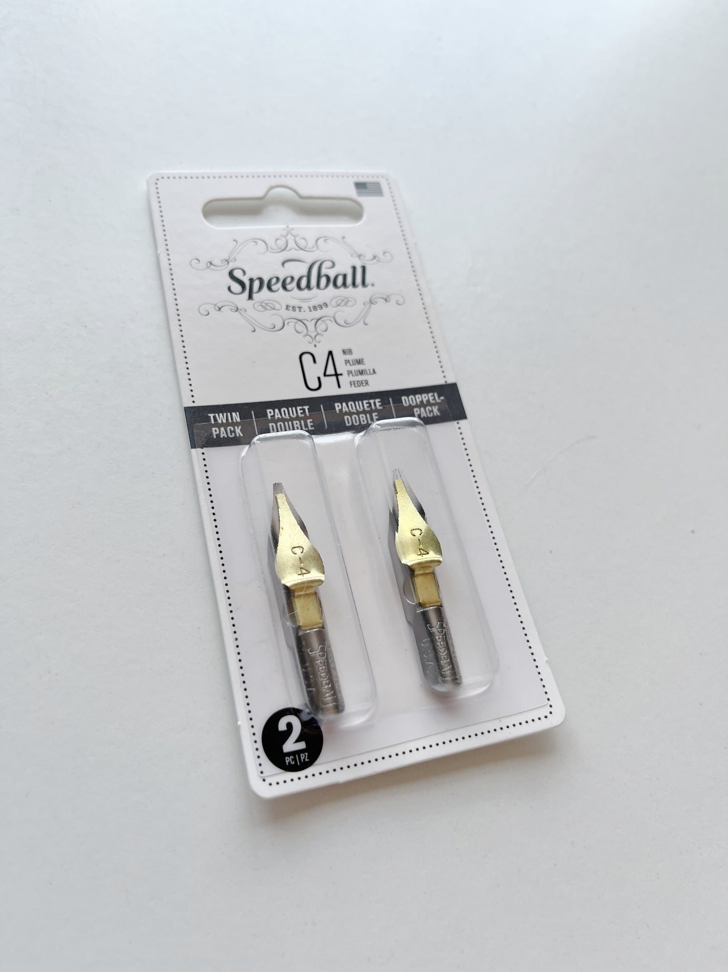 SPEEDBALL - Hunt Serie C - (Plumilla Punta Plana) - Set de 2 unidades