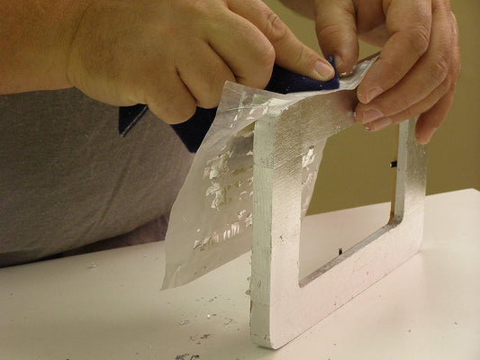 MONA LISA (Speedball) - Metal Leafing Sheets - Pan de Oro - Silver