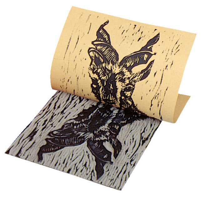 SPEEDBALL - Red Baron Unmounted Lino Block (Linocut - Print - Linocut)