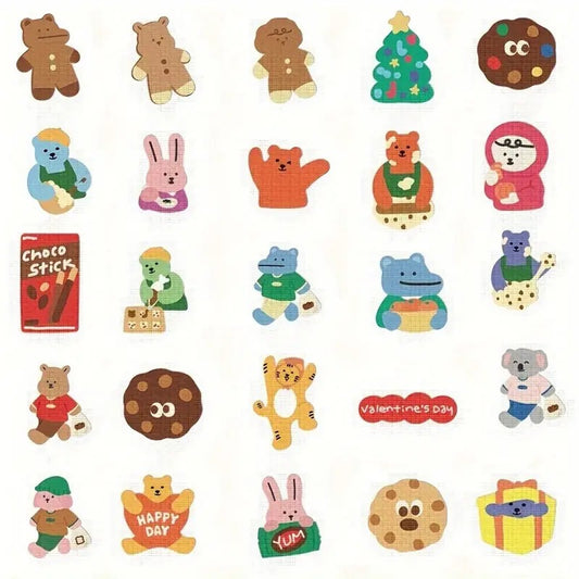 Stickers - Animales y Snacks