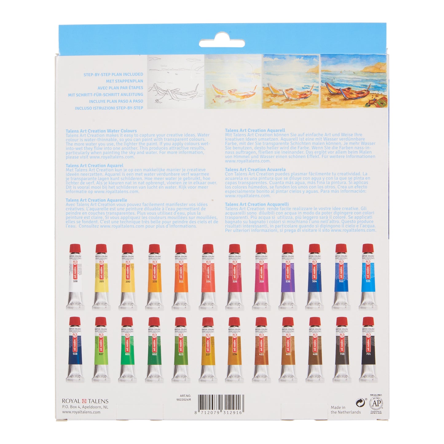 TALENS ART CREATION - Art Creation Watercolor Sets