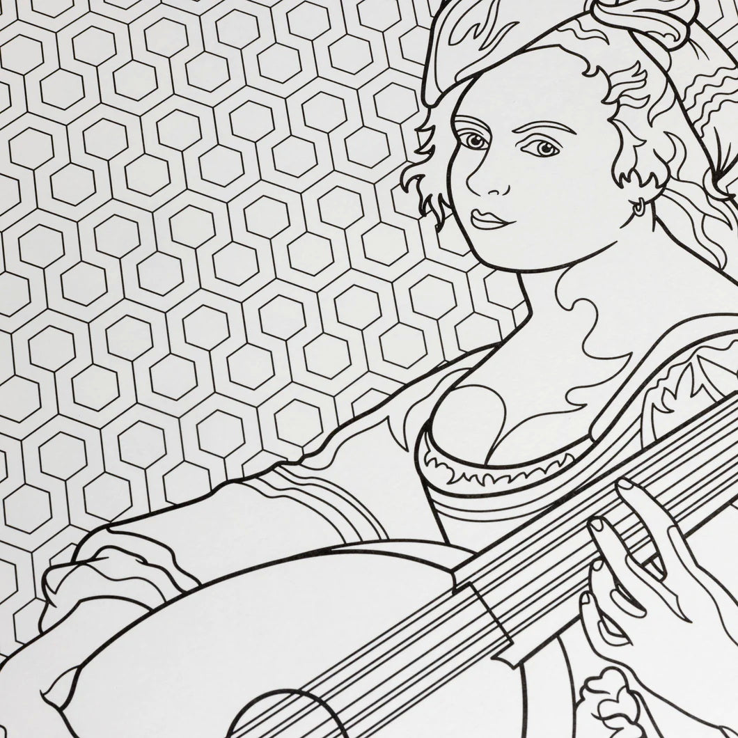 Art History Coloring Books - Women in Art