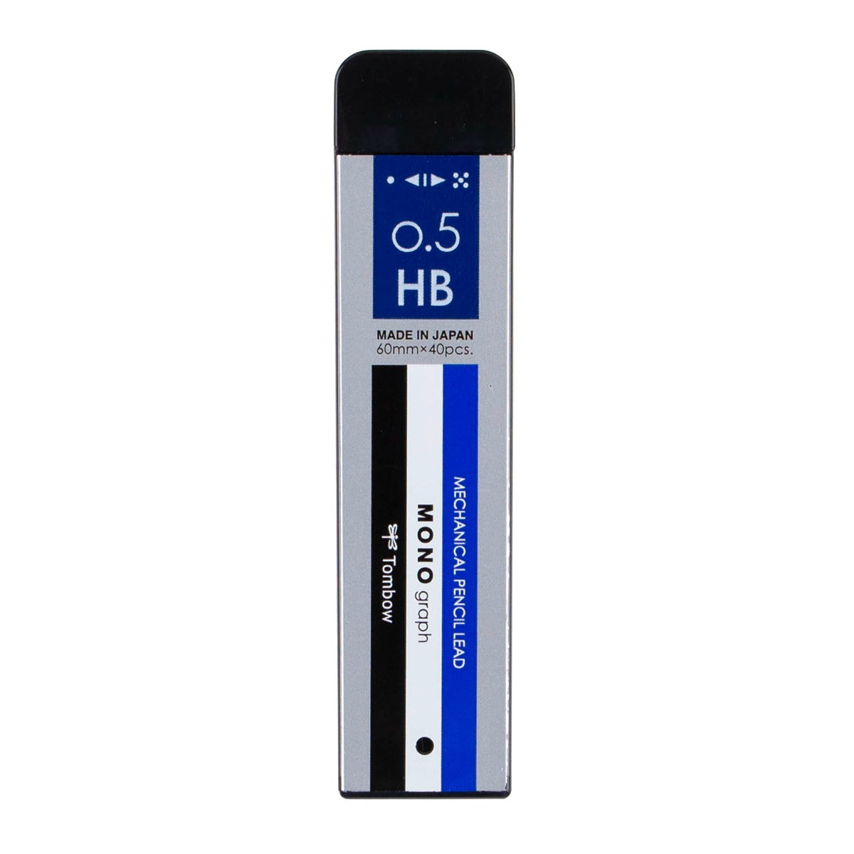 TOMBOW - MONO Graph Mechanical Pencil Lead Refill - HB - 0.5mm (Minas para lápiz mecánicos)
