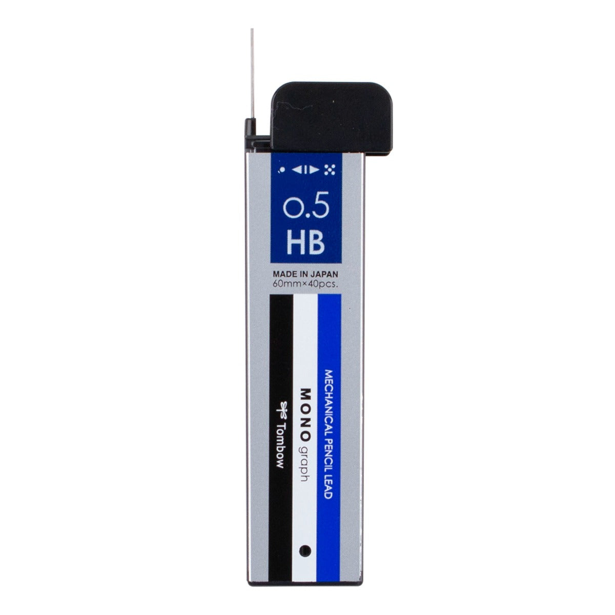TOMBOW - MONO Graph Mechanical Pencil Lead Refill - HB - 0.5mm (Minas para lápiz mecánicos)