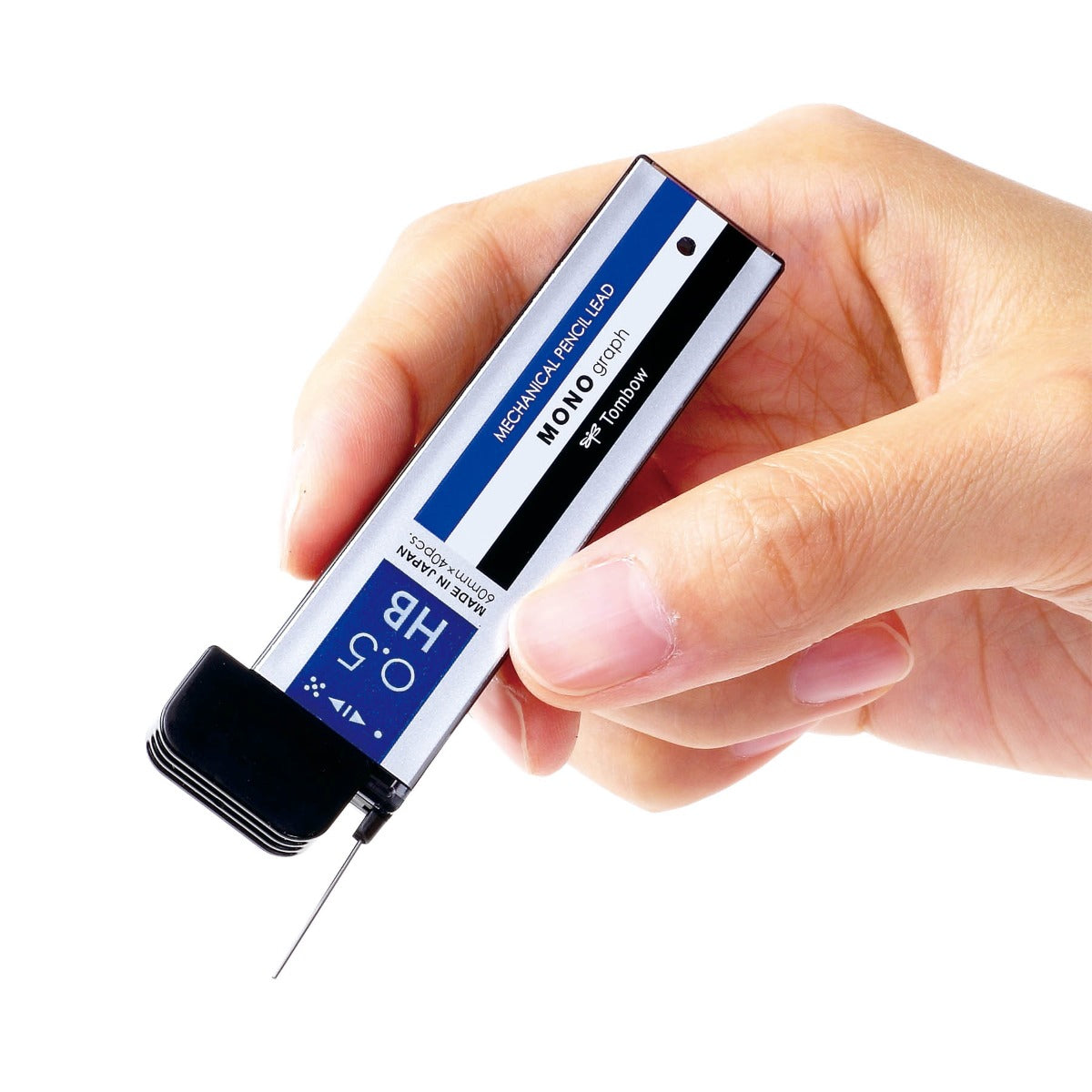 TOMBOW - MONO Graph Mechanical Pencil Lead Refill - HB - 0.5mm (Minas para lápiz mecánicos)