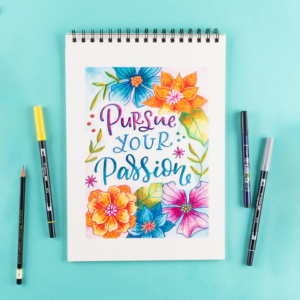 TOMBOW - Lettering in Color Set