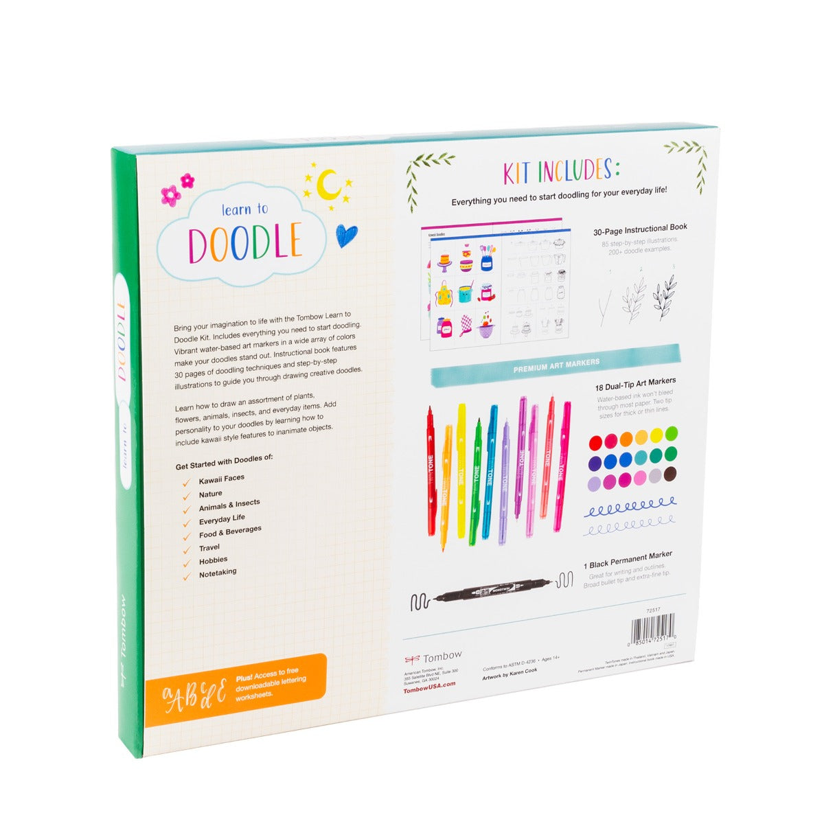 TOMBOW - Learn to Doodle Kit