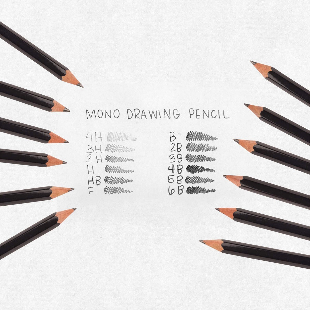 TOMBOW - MONO Drawing Pencil - Lápices Profesionales de grafito
