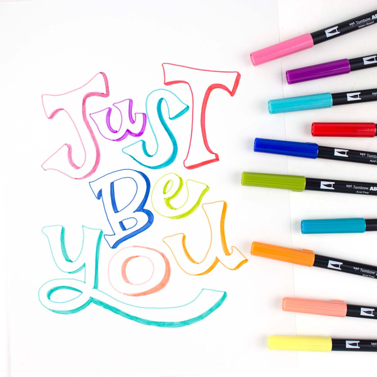 TOMBOW - Dual Brush Pen Set of 10 - Retro
