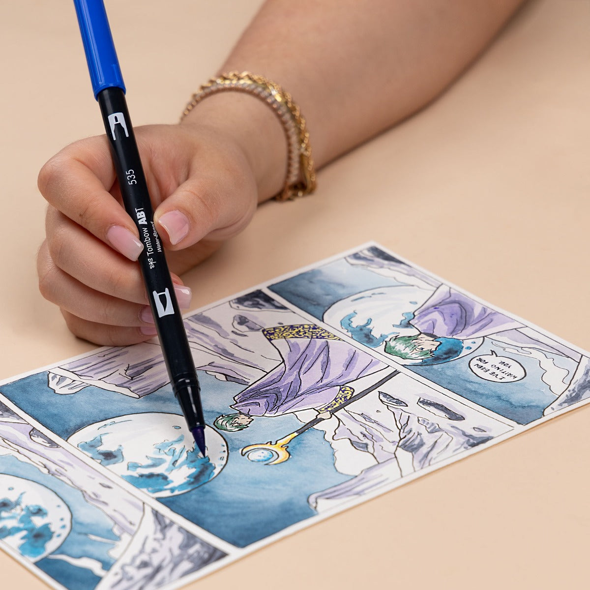 TOMBOW - Dual Brush Pen - MANGA SET - MOON