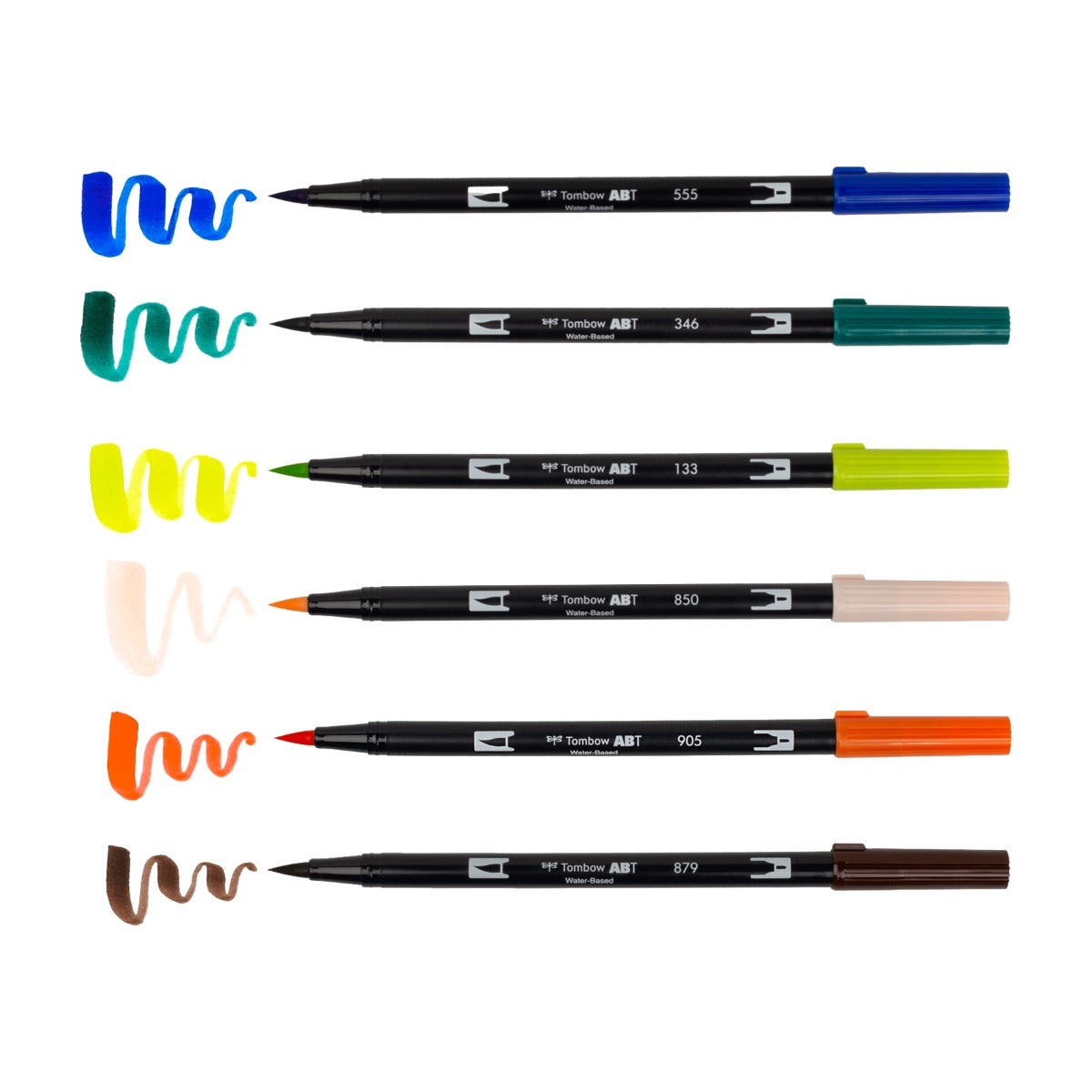 TOMBOW - Dual Brush Pen - MANGA SET - WIND
