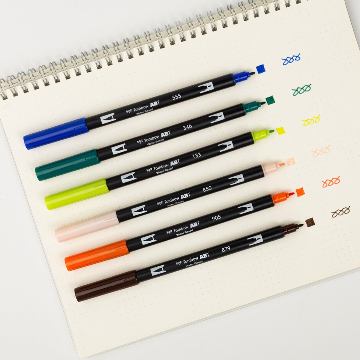 TOMBOW - Dual Brush Pen - MANGA SET - WIND