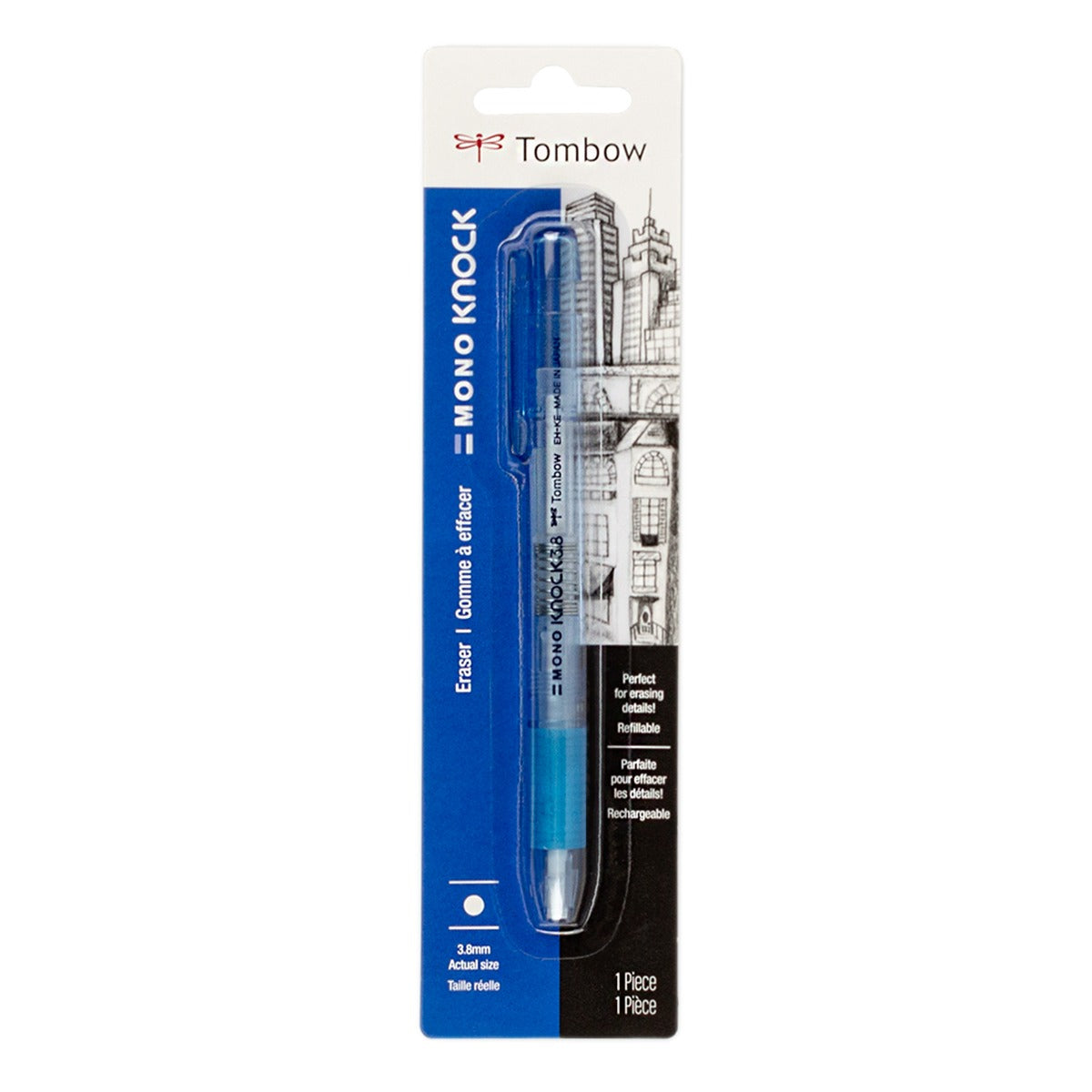 TOMBOW - MONO Knock Eraser - Borrador de detalle