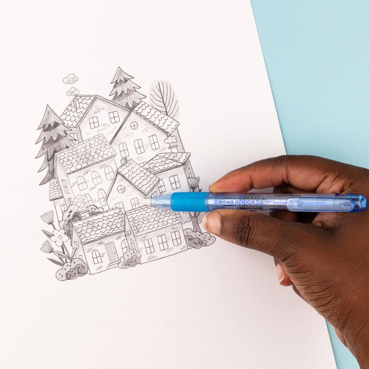 TOMBOW - MONO Knock Eraser - Borrador de detalle