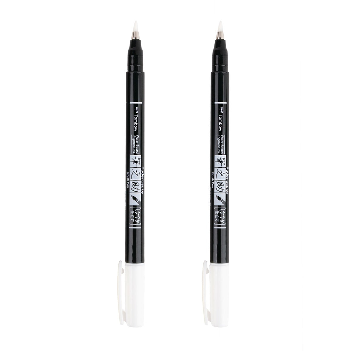 TOMBOW - Fudenosuke Pastel White - 2pk