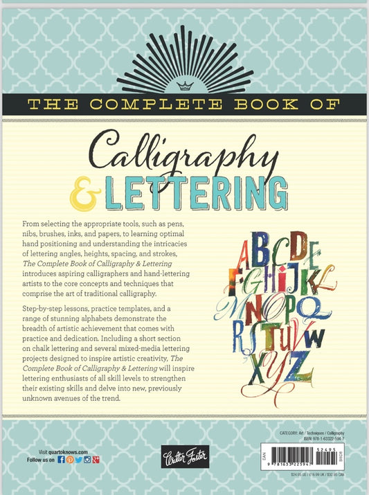 Libro - The Complete Book of Calligraphy & Lettering