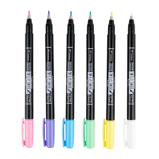 FUDENOSUKE Brush Pen - Fudenosuke - Colores Pasteles