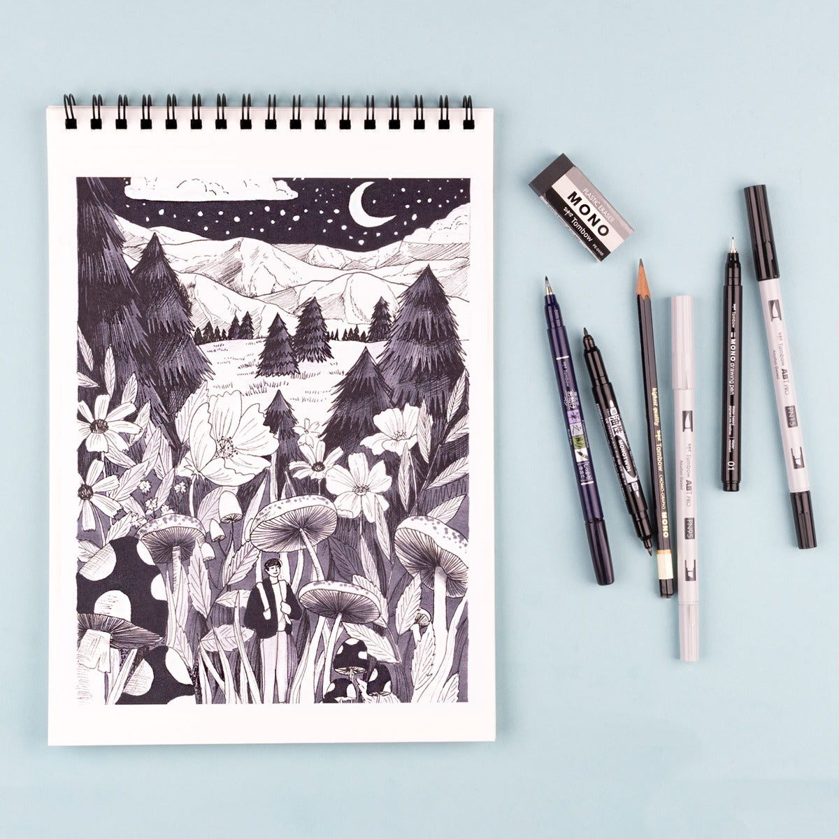 TOMBOW - Illustration Set