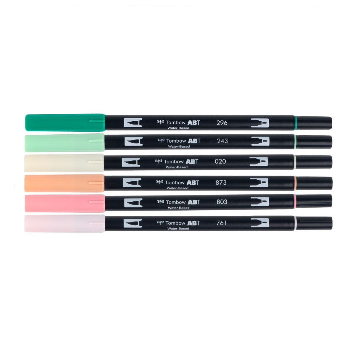 TOMBOW - Dual Brush Pen Set of 6 - Just Peachy