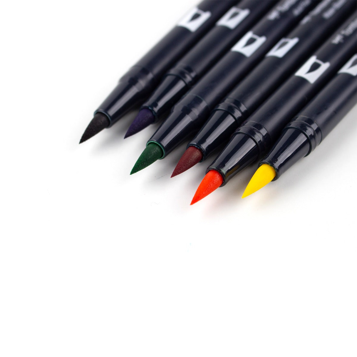 TOMBOW - Dual Brush Pen Set de 6 - Primary