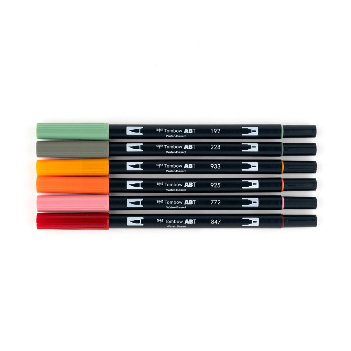 TOMBOW - Dual Brush Pen Set de 6 - Pumpkin Spices